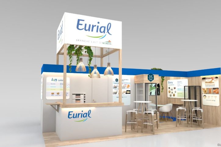 Projection du stand CFIA